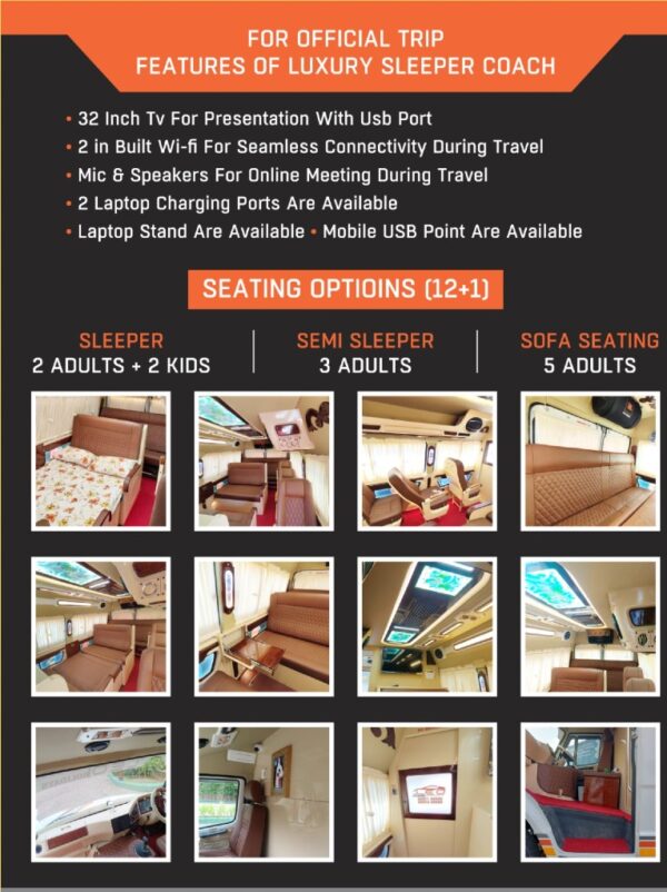 Luxury Tempo With Sleeper Bed - Image 2